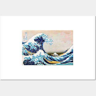 The Great Wave off Kanagawa (C008/9659) Posters and Art